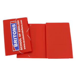 Carpeta de gomas con ranura para bloc