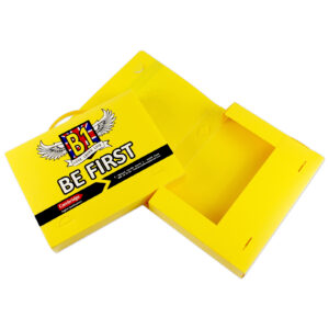 Maletín A4 polipropileno con lomo de 5 cm