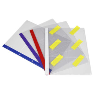 Funda para carpeta de anillas con 6 compartimentos