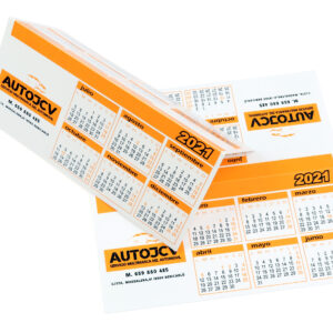 Calendario V invertida