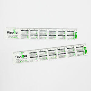 Regla 30 cm con calendario