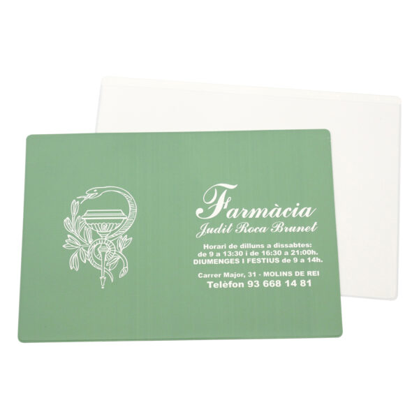 Funda A5 para farmacia