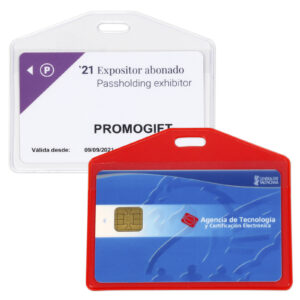 Funda porta acreditaciones