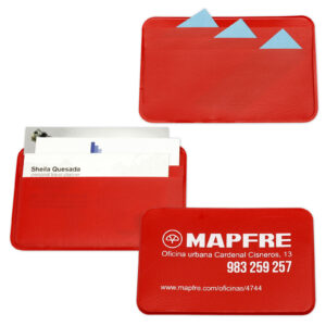 Tarjetero pequeño para 3 tarjetas