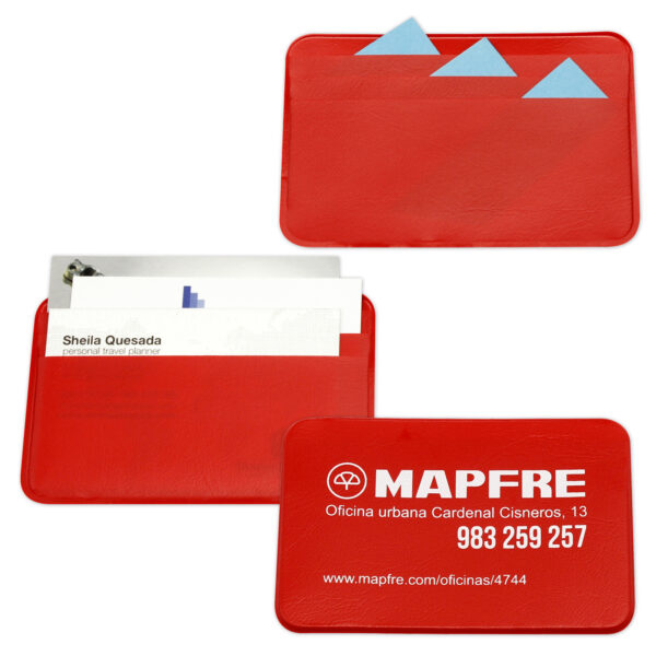 Tarjetero pequeño para 3 tarjetas