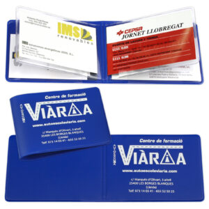 Funda múltiple para tarjetas apaisada