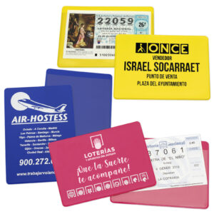 Funda para décimo de lotería