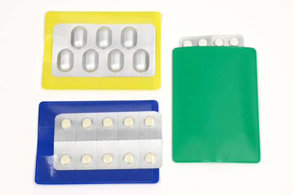 Funda para blister pastillas