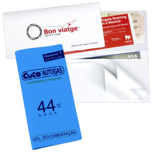 Funda para billetes de avión