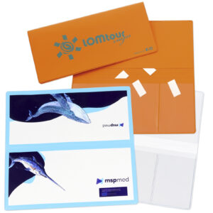 Funda para billete de avión y pasaporte