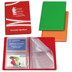 Tarjetero para 40 tarjetas