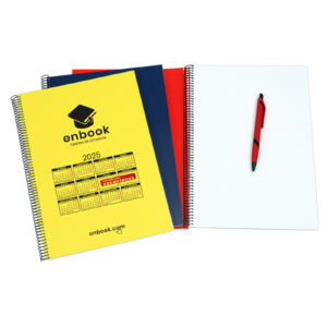 Libreta A4 con calendario