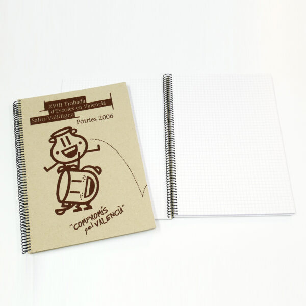 Libreta A4 ecológica