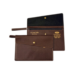 Estuche de polipiel A5 con tira muñequera (REF. 3112)