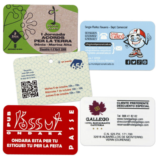 Tarjetas de visita