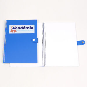 Libreta A4 con broche