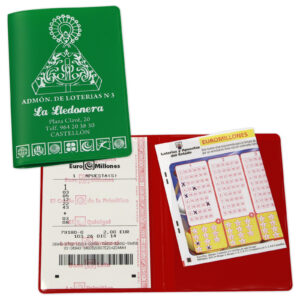 Funda portaloterías