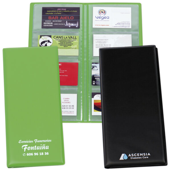 Tarjetero para 80 tarjetas