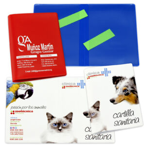Funda con 2 bolsillos para documentación