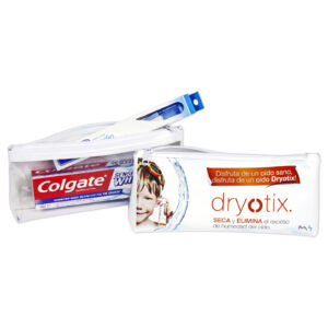 Estuche de PVC combinado opaco y transparente en CMYK