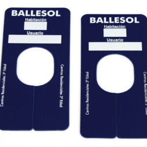 Colgador de polipropileno con corte en U (REF. 3209.2)