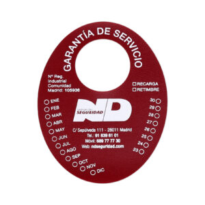 Colgador ovalado de PVC (REF. 3209.3)