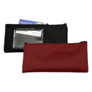 Estuche de poliéster con cremallera de 20x9 cm