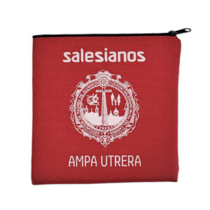 Estuche de poliéster 15x15 cm