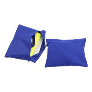 Estuche de poliéster para documentación, chaleco y luz de emergencia