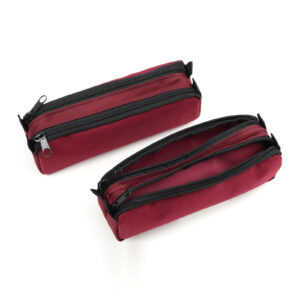 Estuche de poliéster con doble cremallera (REF. 3251)