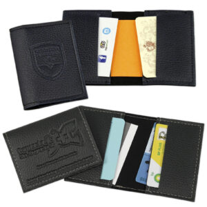 Funda portatarjetas de polipiel