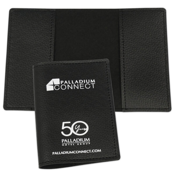 Funda de polipiel para pasaporte