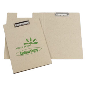 Carpeta de cartón con pinza