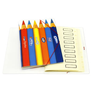 Carpeta A4 con goma y separadores