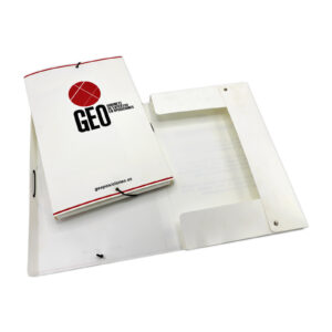 Portadocumentos A4 con solapas remachadas