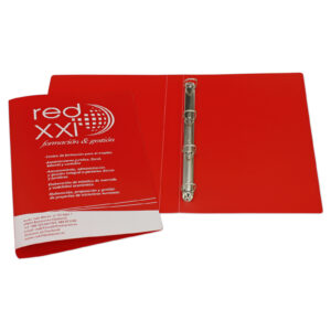 Carpeta A4 de anillas para A4 con lomo de 3,3 cm