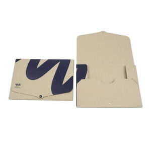 Portadocumentos para A4 de cartón reciclado con lomo de 1 cm