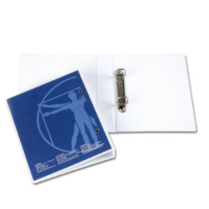 Carpeta de anillas PVC para A5 con lomo de 4,5 cm