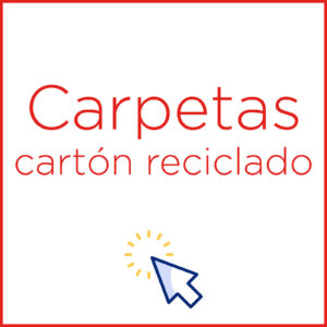 Carpetas de cartón reciclado