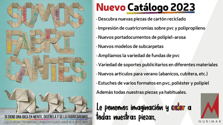 Nuevo Catálogo 2023 | NURIMAR