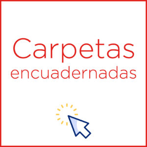 Carpetas encuadernadas